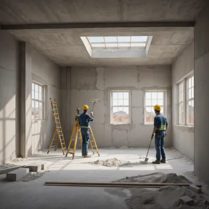 Секреты стройки: как правильно рассчитать время высыхания штукатурки